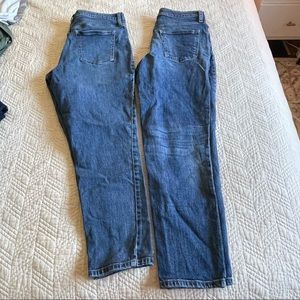 Bundle of 2 high rise straight universal thread jeans